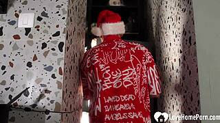 our naughty christmas kitchen fuck gets exposed