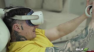 a redhead gilf gets fucked in vr fantasy from gilfaf