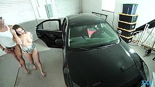 be my date with long hair, shaved pussy, and outdoor creampie