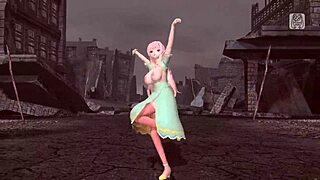 Megurine Luka in depression of cybernetics project diva, nude mod bondage, what will you do?