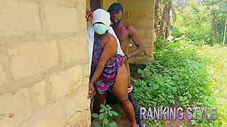 African BBW Takes Intense Doggy Assfucking Hard