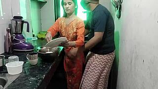 This Indian hot Sali is having sex with her Jija G while home alone.