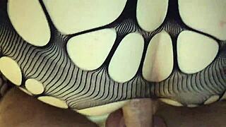 hot petite girl blows cock then gets fucked doggy in ass and pussy