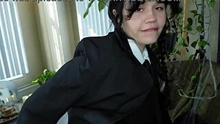 i roleplay as wednesday addams and take huge dick deep in my ass, cum on me ft yhivi