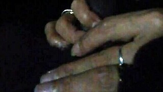 sucking on a big black monster cock like a lollipop