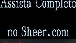 Socando forte no cu da minha puta gorda e gozando na boca dela depois do boquete