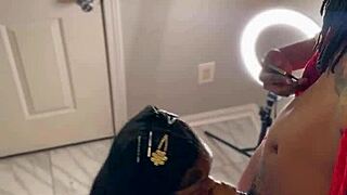 Slutty Postal Worker Takes Rough Deepthroat And Big Black Cock Sex