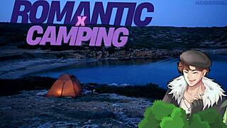 Camping trip with friend turns romantic and erotic