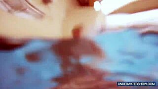 Martina, the hot Croatian, keeps her beach show going 😉