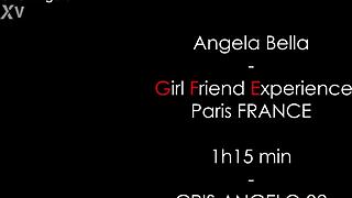 In this girlfriend experience series, Angela enjoys a private romantic session in Paris with Cris Angelo.