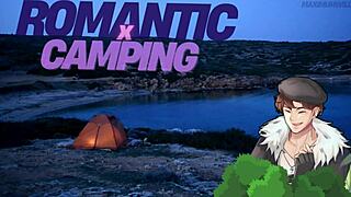 Camping trip with friend turns romantic and erotic