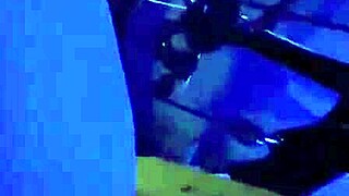 Blonde Cheetah Adora Strips On Tour Bus