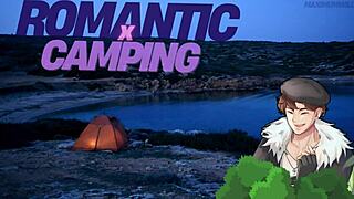 Camping trip with friend turns romantic and erotic