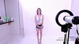 I, uh, fucked that shy model with purple hair at the audition