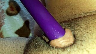 Swollen Clit Shaking From Vibrator Orgasm In Wet Pussy