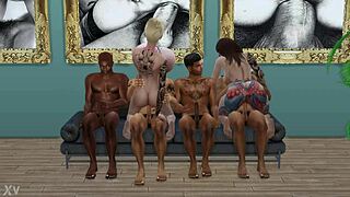 Billie And Diana Bbc Gangbang