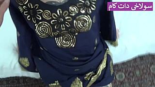 Big Ass Brunette Babe Takes It Hard in Homemade Iranian Clip