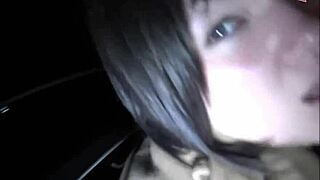 hey ex-girlfriend, that car blowjob while driving with swallowing cum was so dirty