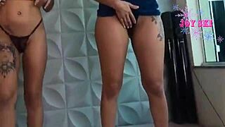 Watch out! These three absolute goddesses dominate in femdom with panty sniffing and ass worship forcing you into submission!