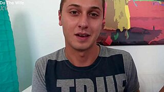 A black guy impregnates mature housewife Emily Devine while her husband watches.