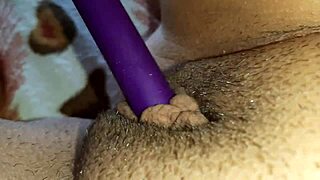 Swollen Clit Shaking From Vibrator Orgasm In Wet Pussy