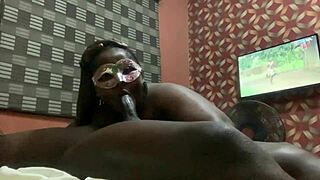 My girlfriend gives an amazing blowjob