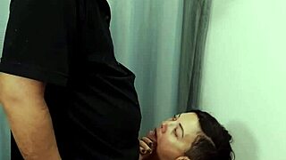 Perverted Couple Uses Store Dressing Room For Blowjob And Cowgirl Sex