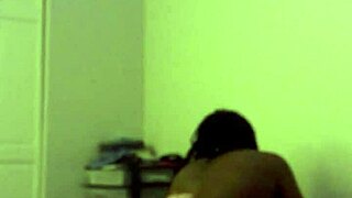amateur homemade ebony goddess rides and bends over in cowgirl position