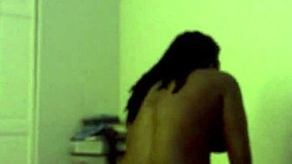 amateur homemade ebony goddess rides and bends over in cowgirl position
