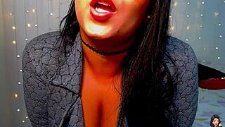 The security guard took him to the car and enjoyed a tasty moment with JOI and guided handjob in CV 54