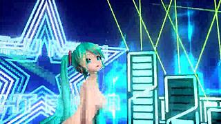 Hatsune Miku Night Fever Project Diva Nude Mod Full Nude With Big Ass And Tits