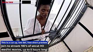 Petite nurse Rina Arem knows charges don't stick if you suck a dick in hospital