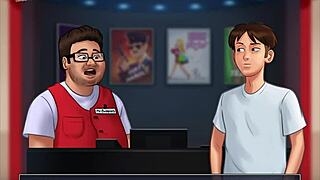 exploring summertime saga chapter 190 with big tits and game elements