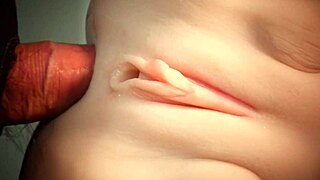 Double penetration fuck for her white ass with toys.