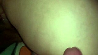 Stepbrother sneaks into perverted stepsister's bed and rips her ass open secretly! Can you believe how rough that anal creampie gets?
