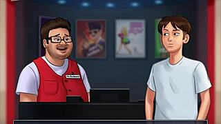 exploring summertime saga chapter 190 with big tits and game elements