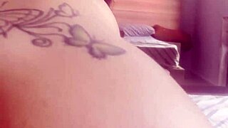 rapidinha with boyfriend featuring skinny tight pussy and creampie