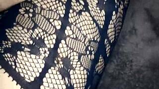 this amateur couple dives into homemade pov milf action, fucking the sexy wife hard in anal style