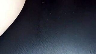 so this pregnant wife gets all worked up, moaning like a total slut until she squirts everywhere.
