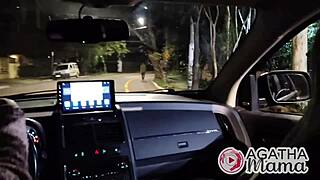 Athletic blonde Latina rides cowgirl in casting session with orgasm