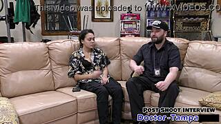 What happens behind the scenes with Dr Tampa using Mara Luv as a human guinea pig in Florida?!