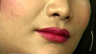 Fishnet Ladyboy Takes Intense Anal Doggystyle in Heels with Blowjob