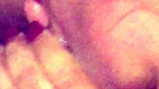 I gave sloppy head to that big black cock, but it was so monsterous I choked! Oops.