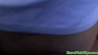 Pierced Skater Euro Chick Pounded Outdoors With Blowjob