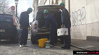 骚浪西蒙尼·戴蒙德挑逗大屌工人屁眼DP双肛毁掉颜射4K