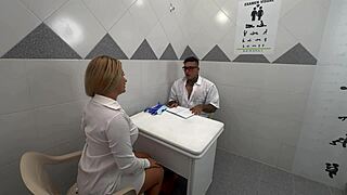 Young Doctor Fucks Colombian Milf Patient with Big Tits and Ass