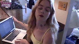 taboo scene with sage fox featuring big tits and gaping