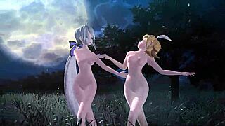 omg, check kagamine rin, meiko, and haku in this full nude mod for project diva 😍