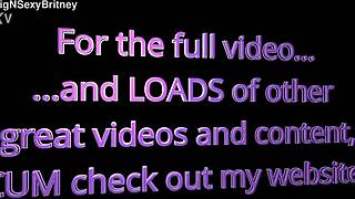 southern belle britney as cupid delivers deepthroat facefuck and facial in cosplay blowjob teaser