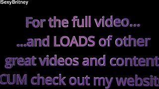 southern belle britney as cupid delivers deepthroat facefuck and facial in cosplay blowjob teaser